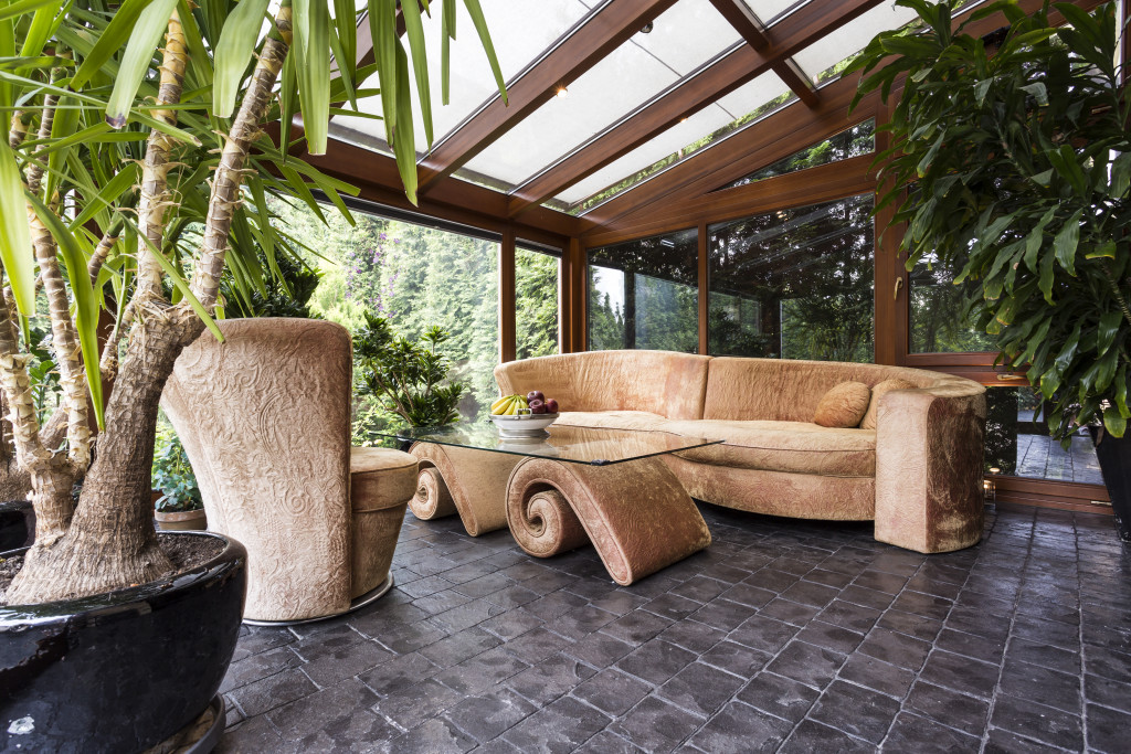 A well-designed sunroom