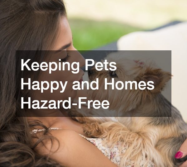 Keeping Pets Happy and Homes Hazard-Free